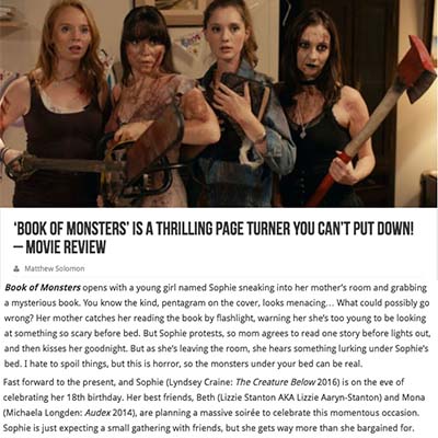 ‘Book of Monsters’ Is A Thrilling Page Turner You Can’t Put Down! – Movie Review